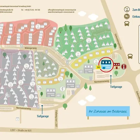 아파트 Ferienwohnpark Zwei-zimmer-apartment 55 12 이멘슈타트암보덴지